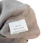 Eileen Fisher Pants Cropped Linen Side Zip Beige Tan Brown Size Medium Photo 10