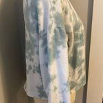 Hippie Rose Tie Dye Cropped Sweatshirt  Photo 1