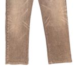 Current/Elliott  The Boyfriend Brown Corduroy Jeans Women’s 26 Cropped Relaxed Photo 4