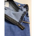 Tommy Hilfiger VTG Womens Size 4 Bareback Side Zip Straight Leg Jeans Fringe Raw Photo 6