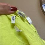 House Of CB  OLESSIA ACID LIME BACKLESS HALTER MAXI DRESS NWOT gown size S neon Photo 6