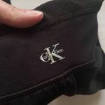 Calvin Klein CK zipper ankle black leggings, size medium Photo 6