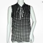 XOXO  Shirt Womens Medium Black White Geometric Secretary Bow
Minimalist Neutral Photo 1