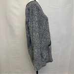 Oscar de la Renta Pink Label Leopard Print Fleece Pullover Top - Size L Photo 6