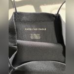 American Eagle  Little Black Tank Sleeveless Top Ribbed Stretchy Women’s XXS EUC Photo 3