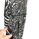 Emily Hsu Zebra Pocket Leggings Women’s Size Small Black White Yoga Pants USA Photo 6