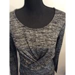 New NWT Black Tape Large L Stretch Long Sleeve Dress Womens Cross Front Photo 1