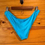 l*space L* Rocky Classic Bikini Bottom Satin Shine Cyan Blue Extra Large XL SHRCC24 Photo 2