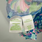 Lilly Pulitzer Camilla Swing Dress Size Medium Blue Flare Fancy Fins Pom Pom Photo 10