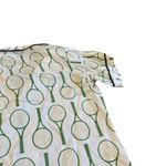 Katie Kime Tennis Time Racquet Print Pajamas Two Piece Shirt Shorts Size XS Green Photo 7