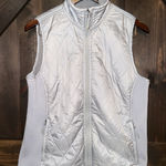 LL Bean Women's Medium Gray Quilted Sherpa Lined Full Photo 0