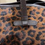 Divina Firenze | Chocolate Brown Cheetah Print Tote Bag Photo 5
