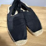 Ralph Lauren Lauren  Brooklynne Espadrille Slingback Wedge Sandals Black Sz 8 B I Photo 0
