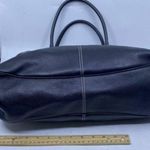 Tod's Drawstring Black Leather Shoulder Bag Photo 2