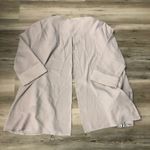 3/4 sleeve blazer w/sequin sleeves, flap pockets, holiday Size L Photo 1