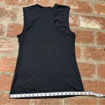 Nike EX  black DRI-FIT silky ASYMETRICAL MESH tank top sleeveless SHIRT Womens M Photo 11