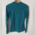 Smartwool M Women’s Merino Wool Baselayer Long Sleeve Top in Blue Photo 3