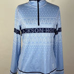 Krimson Klover Snowhut “Jackson Hole” Zip Neck Blue Size M Photo 0