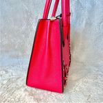 Michael Kors Pink Mercer Embellished Leather 2-Way Bag Photo 9