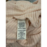 We The Free  Women's Peach Ribbed Long Sleeve Tunic Sweater‎ Top Medium Photo 5