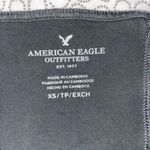 American Eagle  Outfitters Charcoal Babydoll Corset Tank Top Photo 3