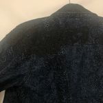 Vintage Keren Heart Vintage Snake Print & Lace Jean Jacket Womens S Blue Y2K Photo 8