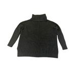 Michael Kors Women's Sweater Turtleneck Black Wool Blend Waffle-knit Size Large Photo 1
