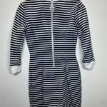 Theory Women's D1124601 Size 4 Blue White Bimini Zamion Dress Striped EUC Photo 3