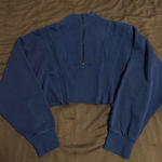 Forever 21 Blue Cropped Sweater  Photo 0