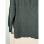 American Eagle Outfitters Dark Green V-neck Sweater, Oversized, Stretch, Large Photo 2