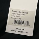 Varley  Poinsetta Jacket XXS/XS Black NEW Cut Out Active Performance Work Out Gym Photo 2