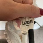 L'ATISTE  White Backless Dress Photo 9