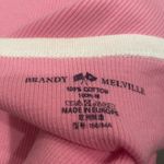 Brandy Melville NWOT bubblegum pink belle tank Photo 3