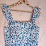 Draper James Square Neck Ruffle Strap Midi Dress Photo 5