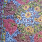 Kenzo Scarf Floral Women's Large Semi Sheer Handkerchief Vintage Photo 5