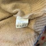 Yesno Button Down Oversized Cotton/Wool Blend Boho Patchwork Print Cardigan Photo 13