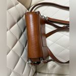 Fossil  Crossbody Convertible Belt Bag Square Wallet - Leather Silver Hardware Photo 7