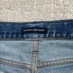 Lucky Brand  High Rise Wide Leg Jeans 15378 medium dark wash loose fit baggy pant Photo 4