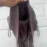 NWT brown taupe silk shantung Evening dress Gown with Jacket Sz 12 Tan Photo 4