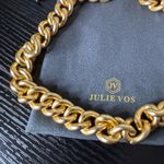 NWOT Julie Vos dolce Chain Necklace Gold Photo 4