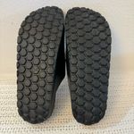 Women’s Black Adjustable Double Buckle Sandals Waterproof,Comfortable Flat Shoes Size 7 Photo 9