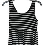 Pink Blush Maternity Striped Empire Waist Maxi Tank Dress Scoop Neck Small Women Photo 5