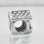 Pandora Rare Retired  925 Sterling Silver Dog House Red Heart Charm 790592EN27 Photo 1