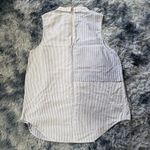 River Island  Striped Asymmetrical Sleeveless Top Photo 1