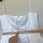 House Of CB  'Ysabella' White Cotton Maxi‎ Sundress NWOT size L Photo 6
