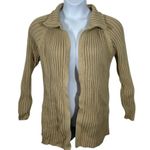 J.Crew  Vintage Strenesse Damon Strickjacket Ribbed Heavyweight Open Cardigan Photo 1
