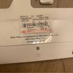 Nine West NWT Triple Layer Necklace Silver 3 Chains with Rhinestone Charm Photo 11