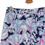 Lilly Pulitzer  Colette Skort Deep Sea Navy‎ Rare Ocean Pink Blue Size 14 Photo 8