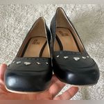 Love moschino  Leather Studded heart Accents chunky heel Pumps size 40 Photo 6