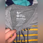 Nike  Gray Tee with Yellow Accents Photo 1